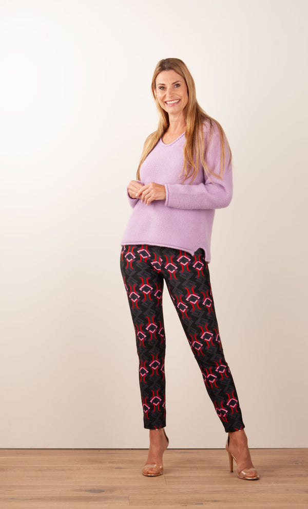 Kaschmir Pullover Flieder