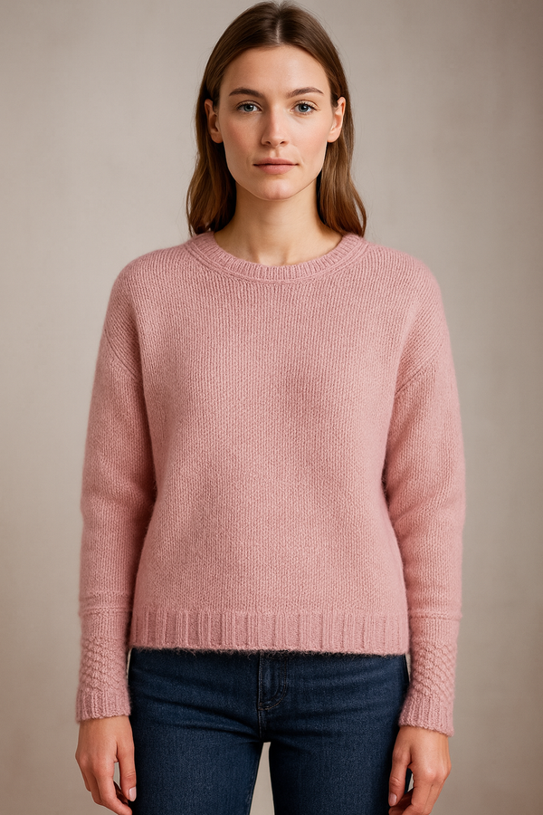 Kaschmir Pullover Dusty Pink