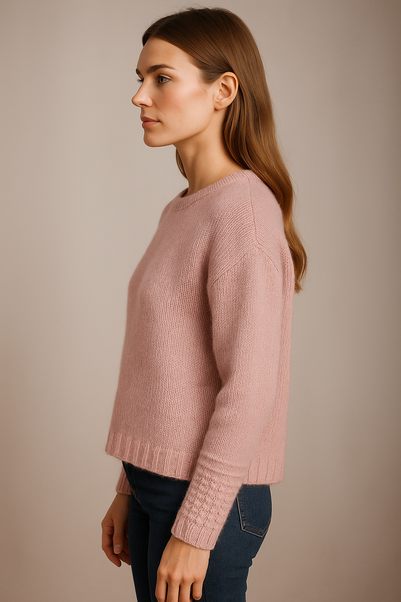 Kaschmir Pullover Dusty Pink