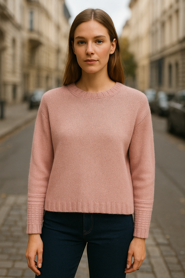Kaschmir Pullover Dusty Pink