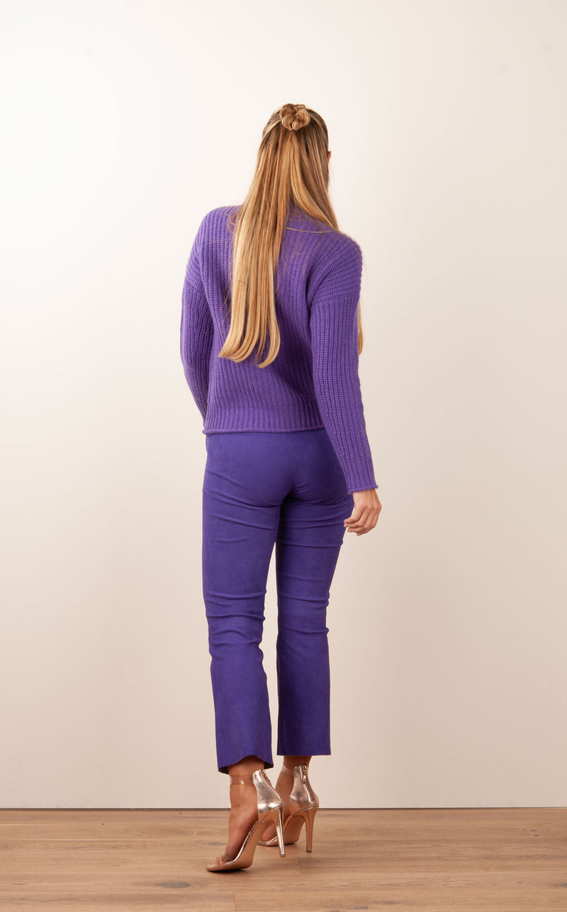 Kaschmir Pullover Lila