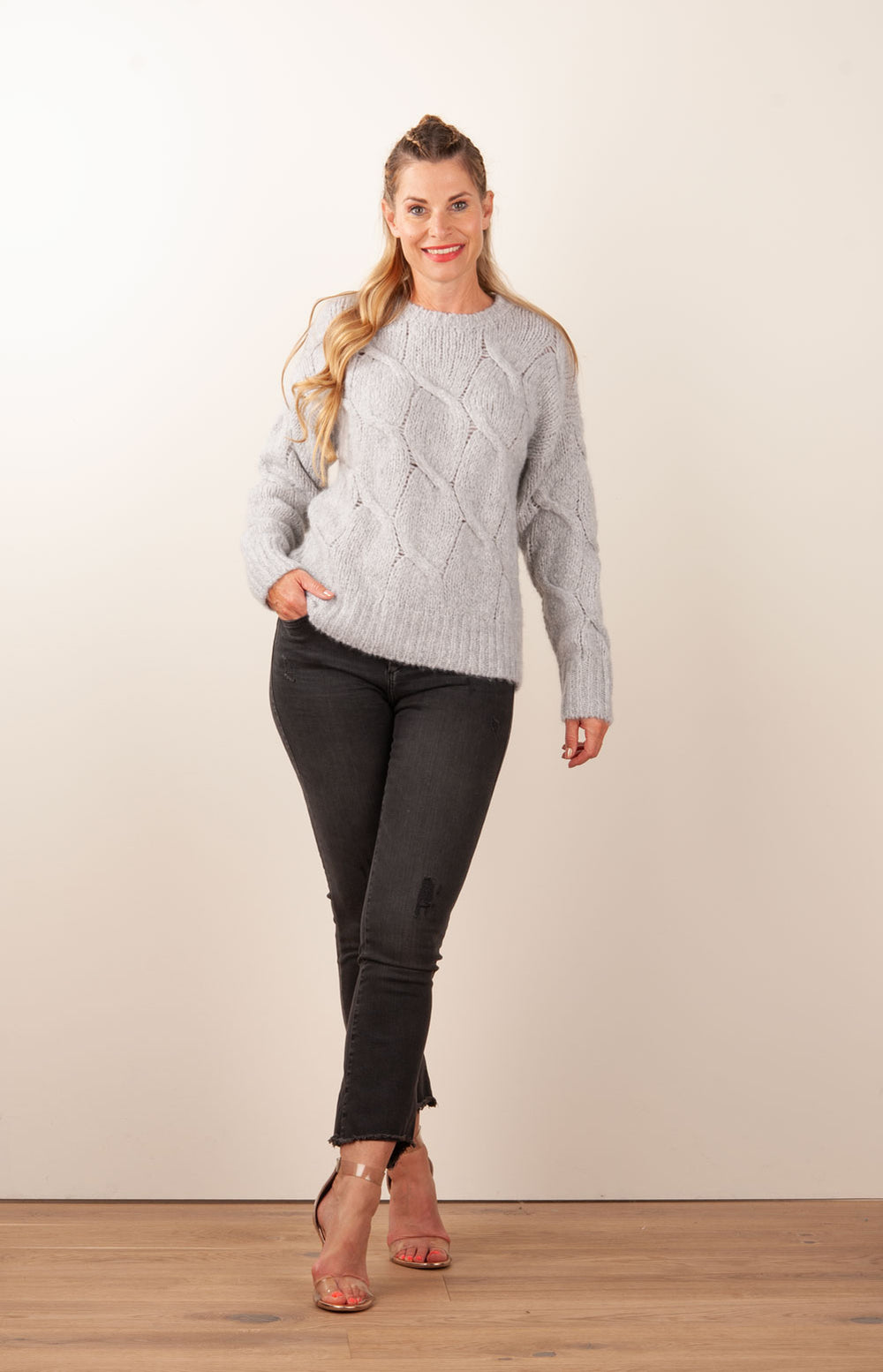 In cashmere store