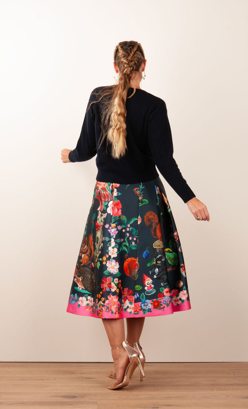 Pullover „Schleife“ Dunkelblau