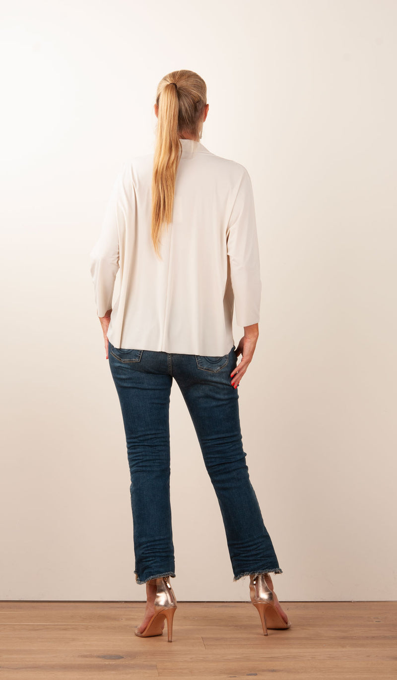 Bluse Hellbeige