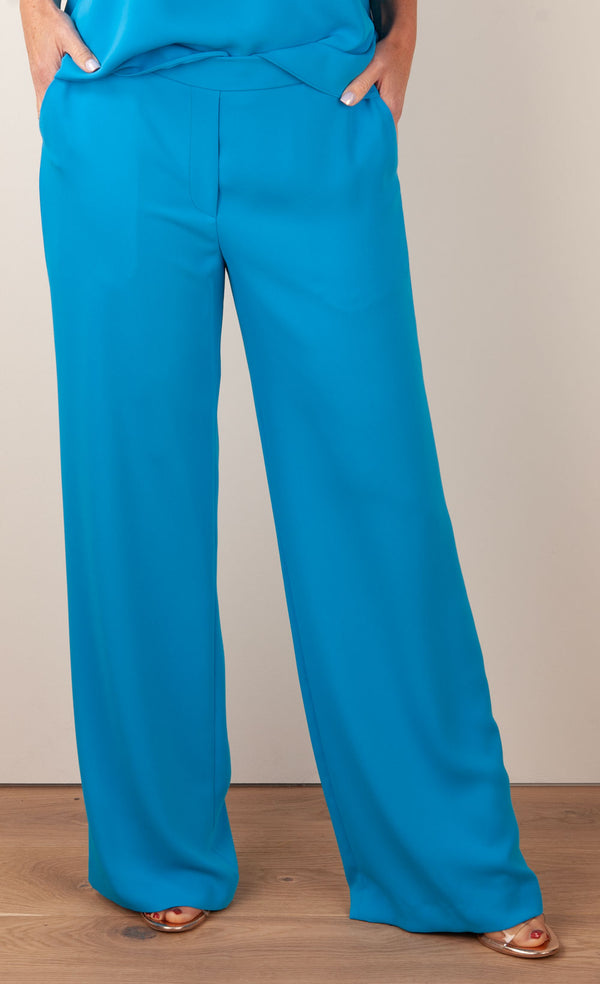 Hose „Panty“ Blau