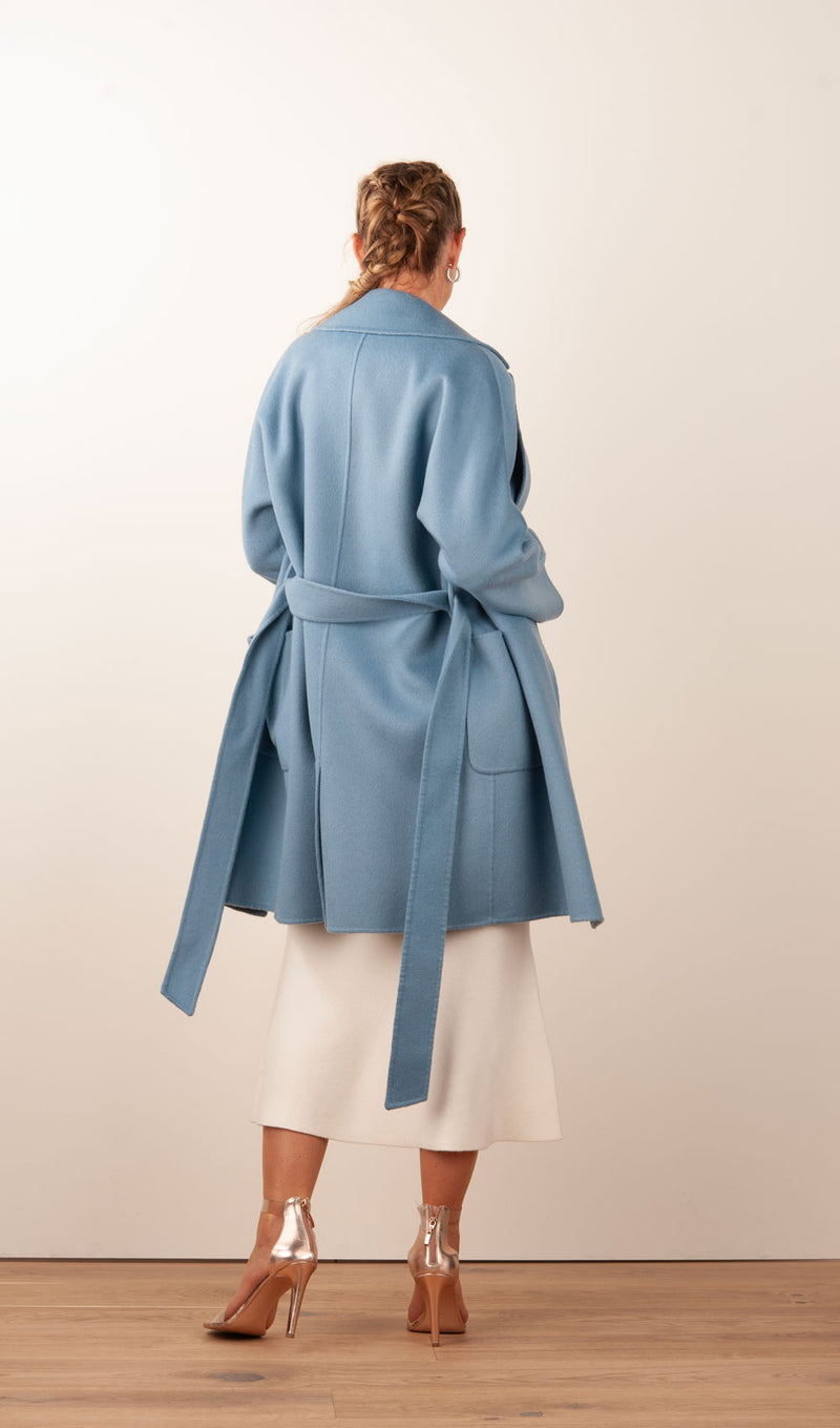 Mantel „Leky“ Hellblau