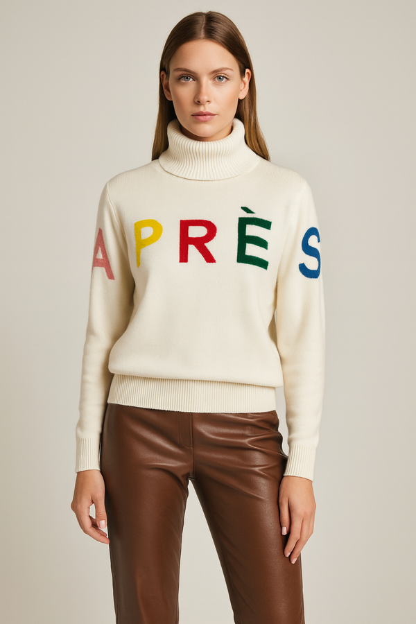 Pullover „APRÈS“ Creme | Multicolor