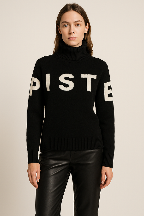 Pullover „Piste“ Schwarz