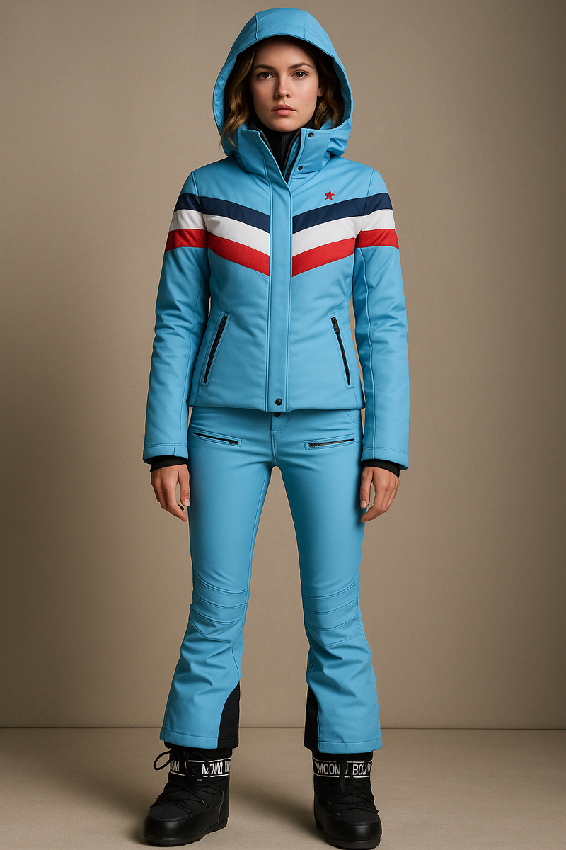 High-Waist Flare Ski Pant