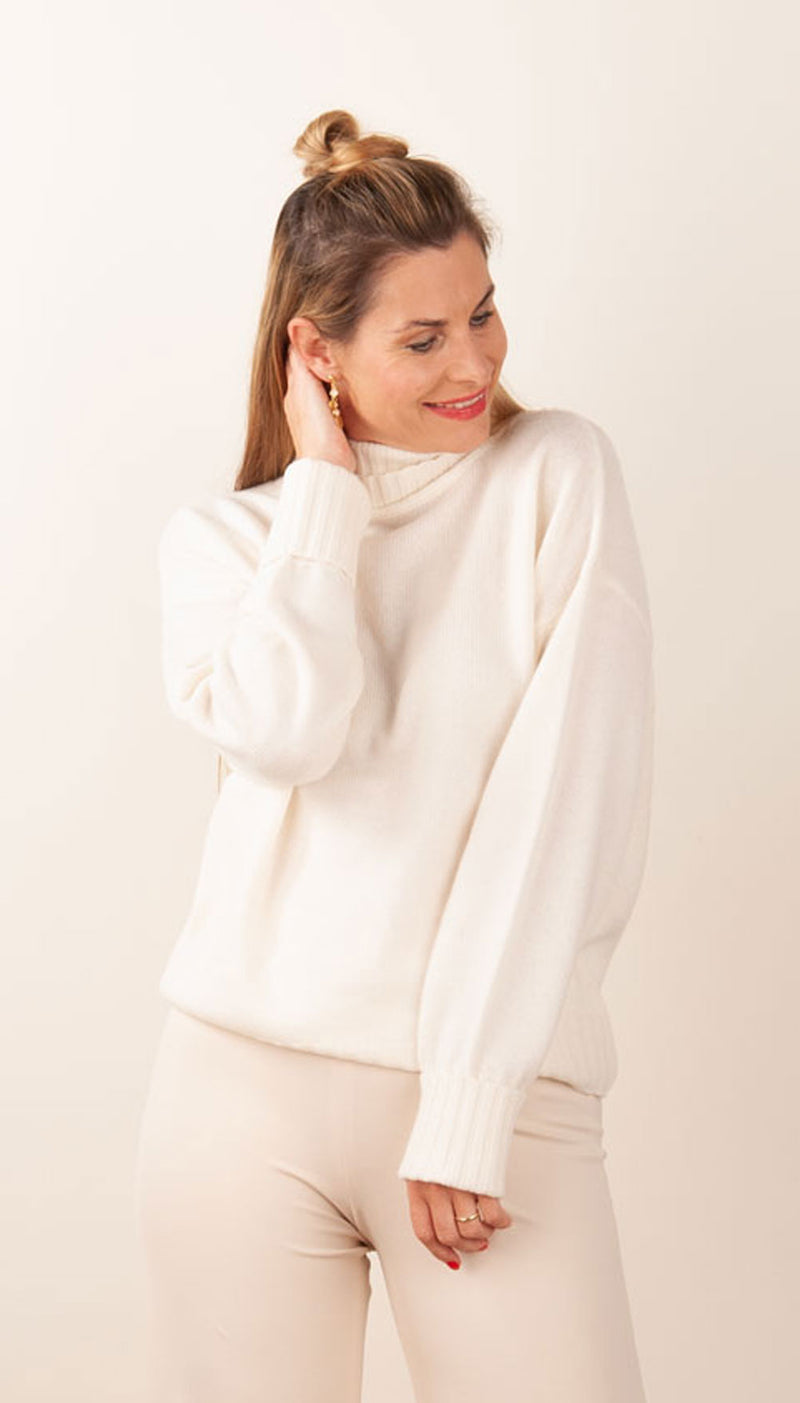 Pullover Creme