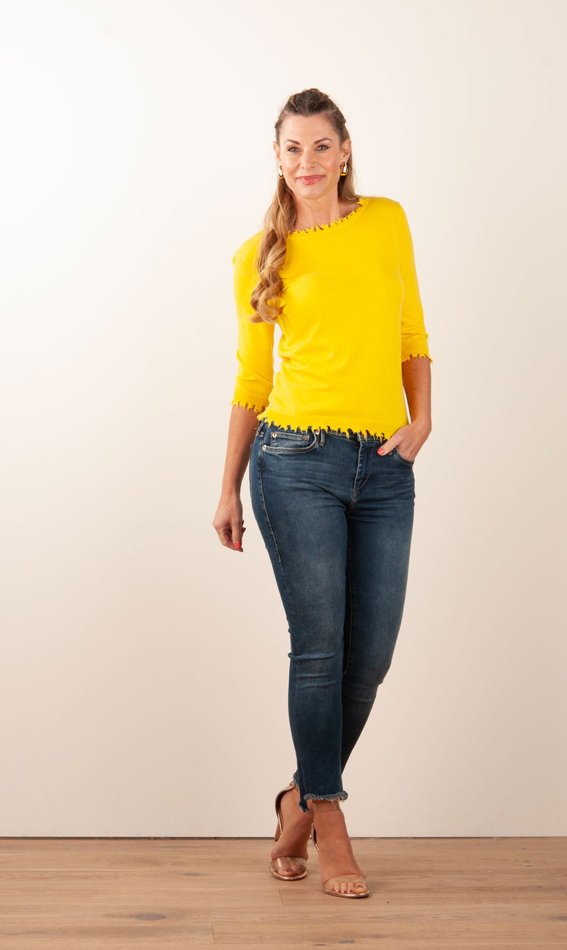 Pullover Gelb