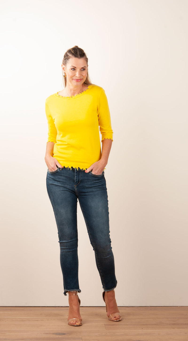 Pullover Gelb