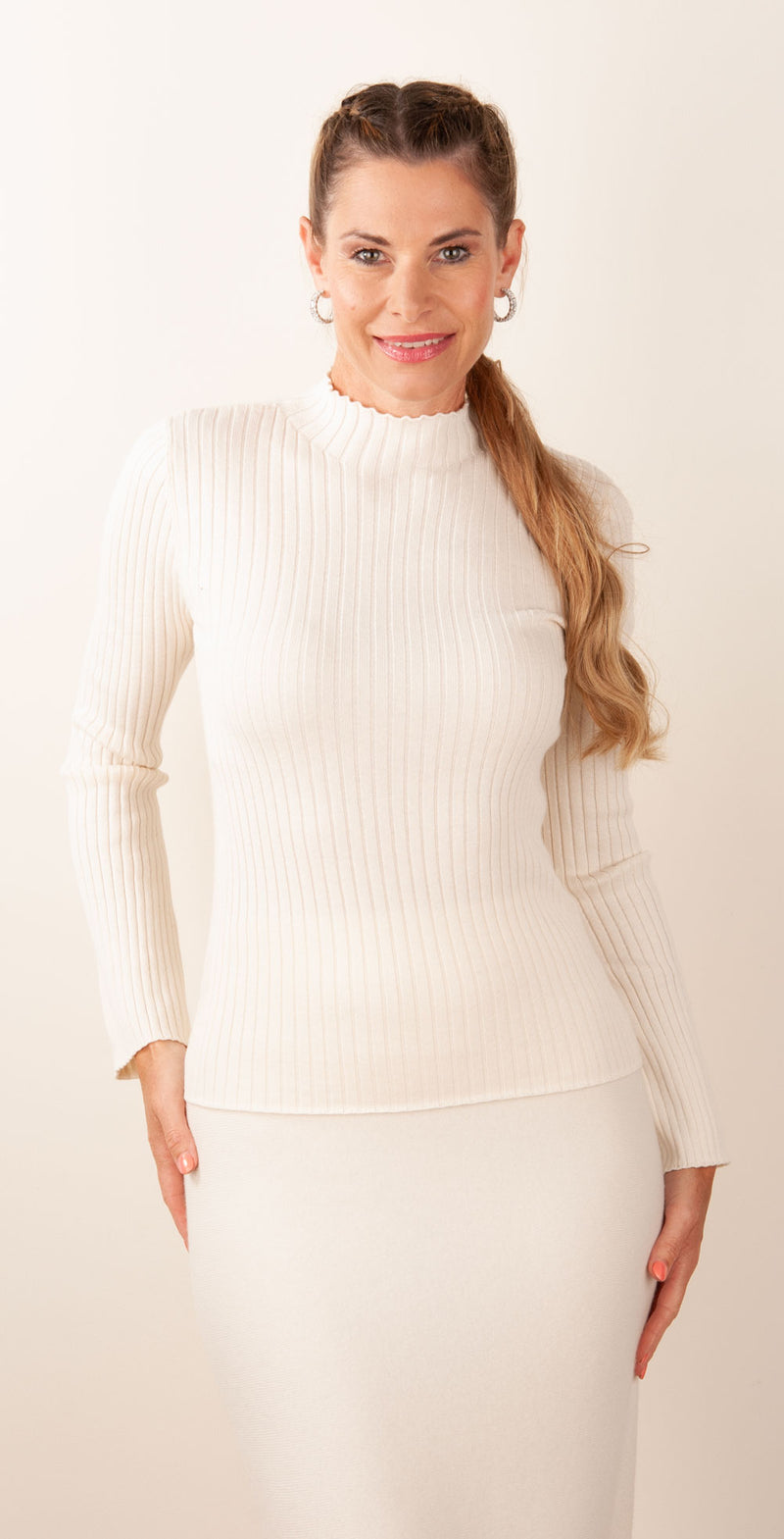 Pullover Creme