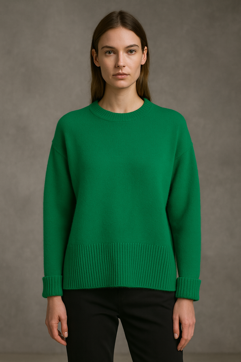 Kaschmir Pullover Grün