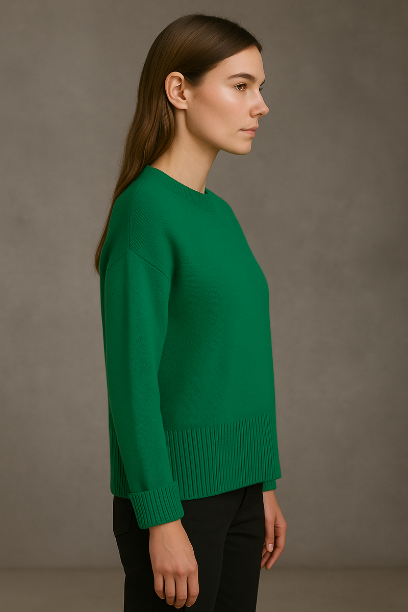 Kaschmir Pullover Grün
