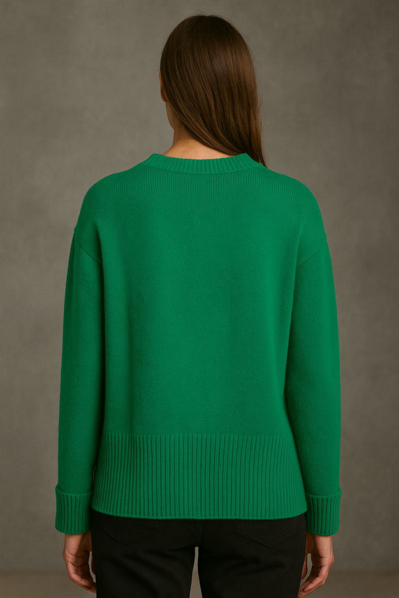 Kaschmir Pullover Grün