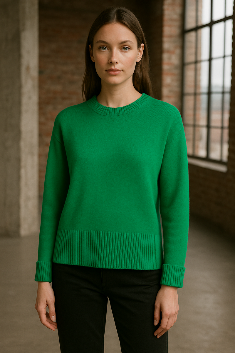 Kaschmir Pullover Grün