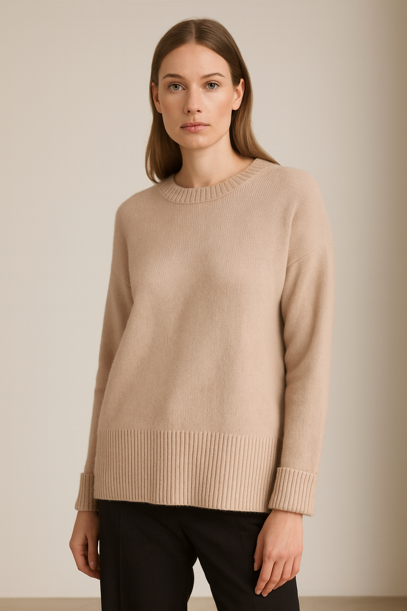 Kaschmir Pullover Beige