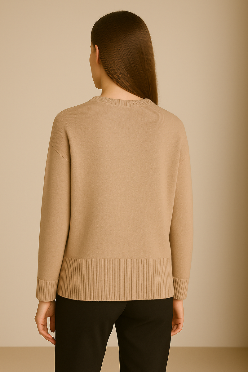 Kaschmir Pullover Beige