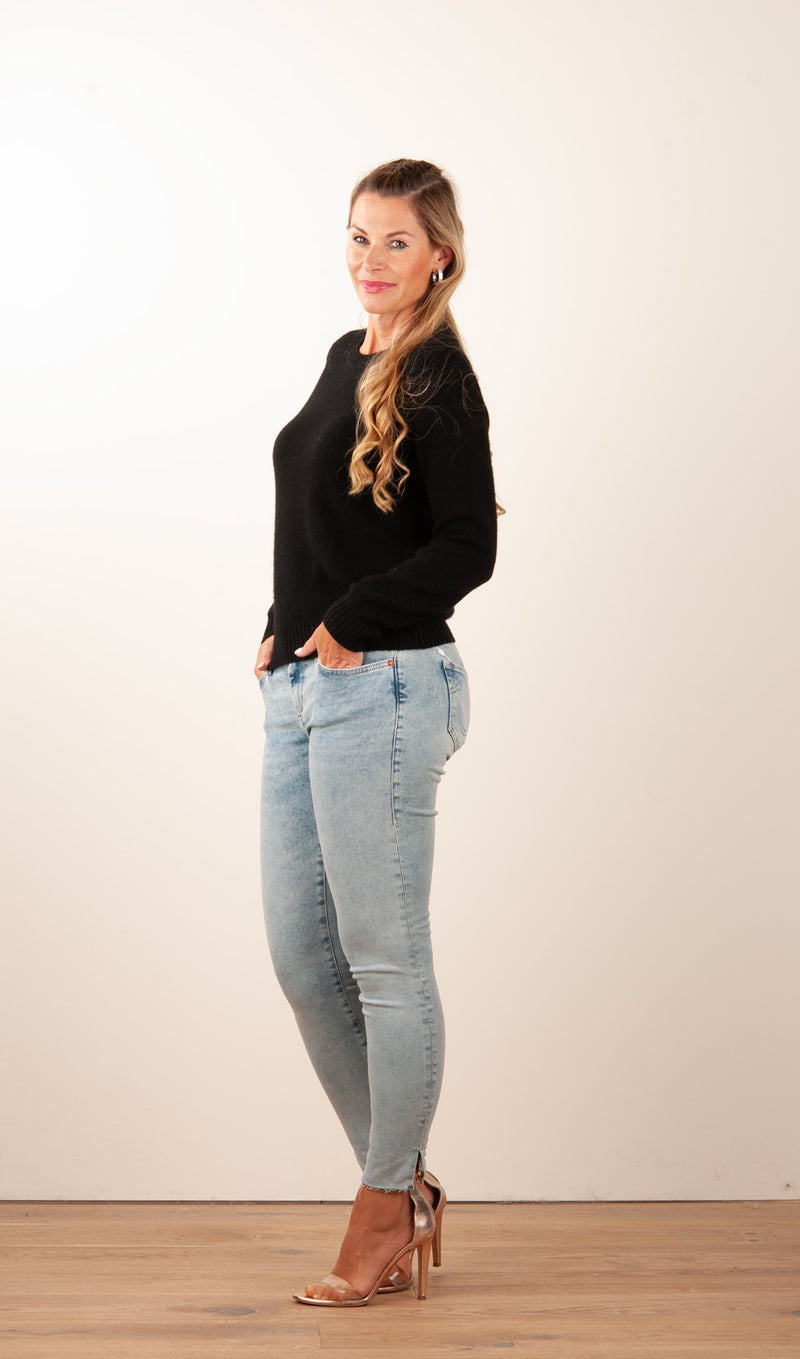 Pullover „Pailletten“ Schwarz