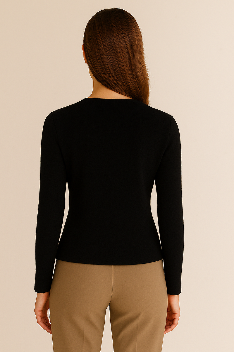 Strickjacke Schwarz