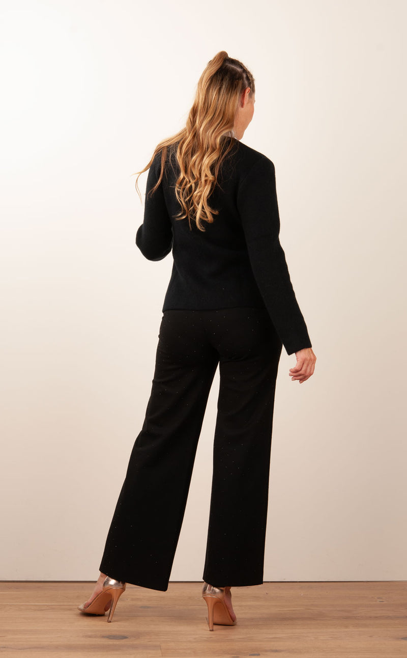 Strickjacke Schwarz