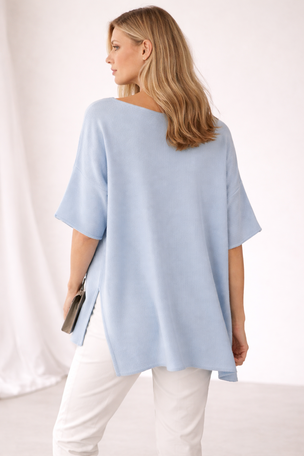 Pullover „Oversize“ Hellblau