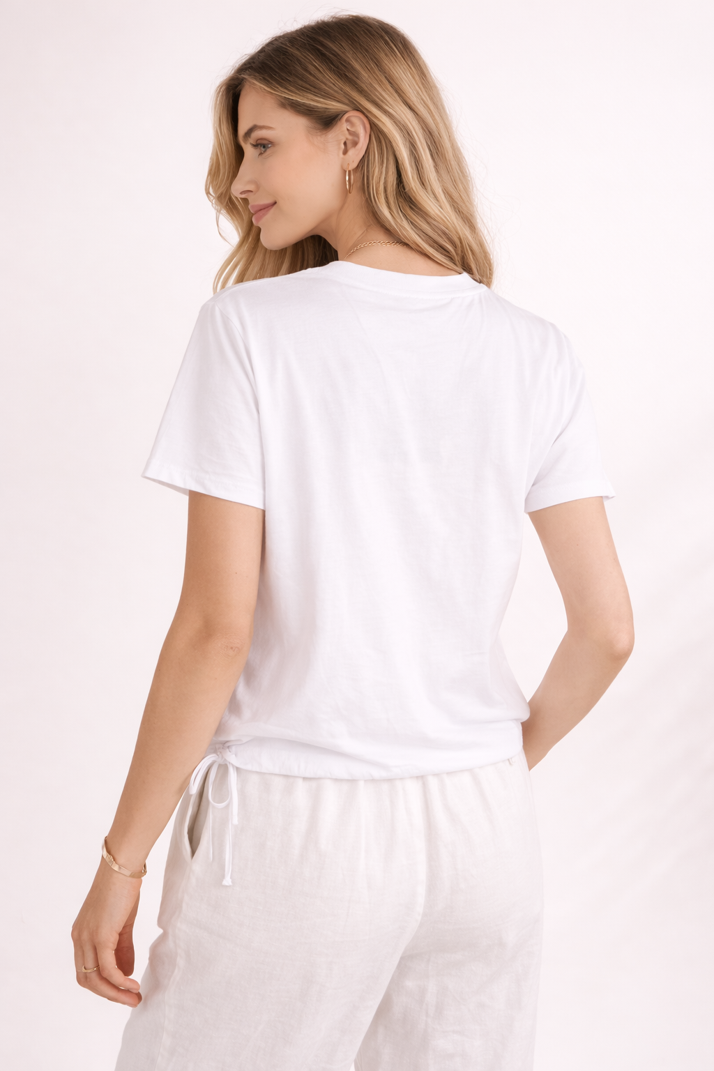 T-Shirt „St. Barth“ Weiß | Multicolor