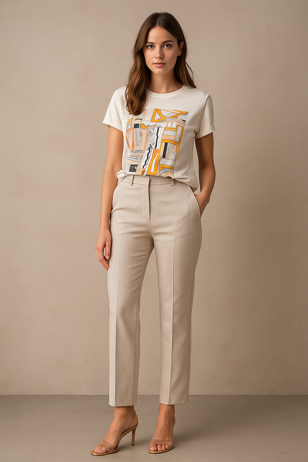 Hose „Rosie“ Beige