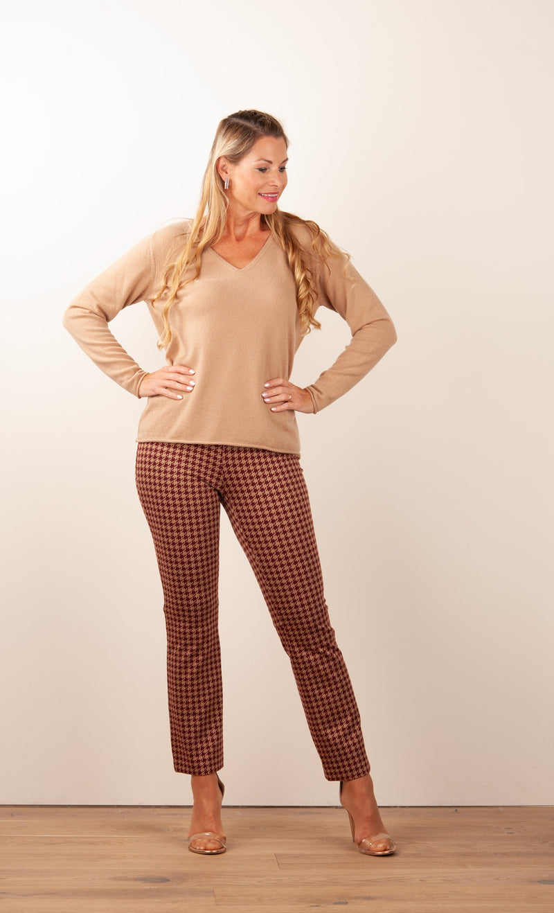 Hose „Cindessa“ Camel | Barolo