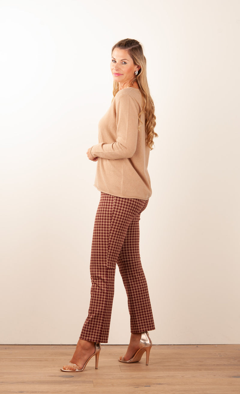 Hose „Cindessa“ Camel | Barolo
