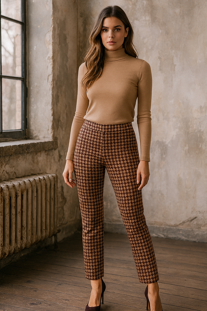 Hose „Cindessa“ Camel | Barolo