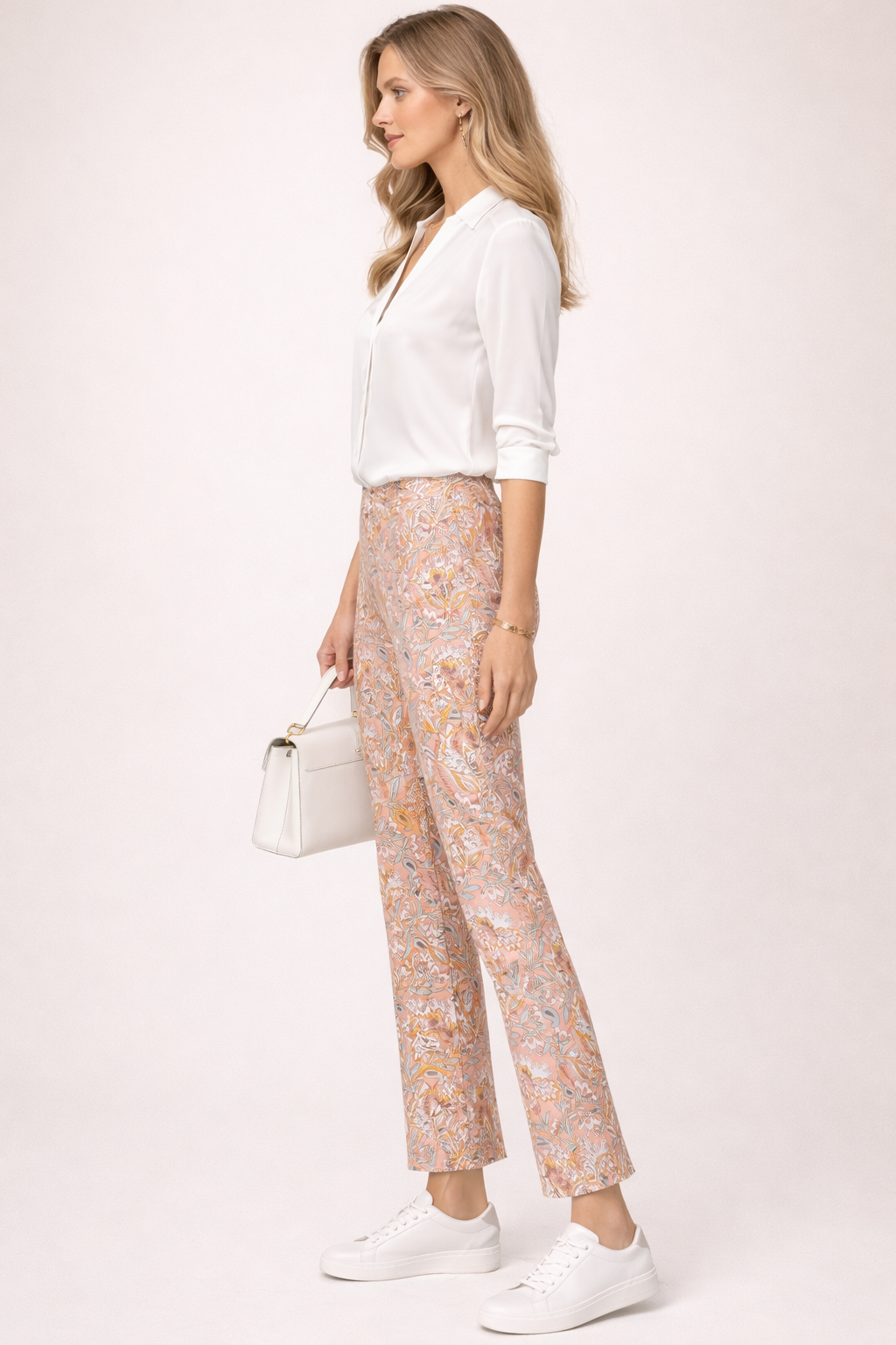 Hose „Cindy“ Rosa | Multicolor