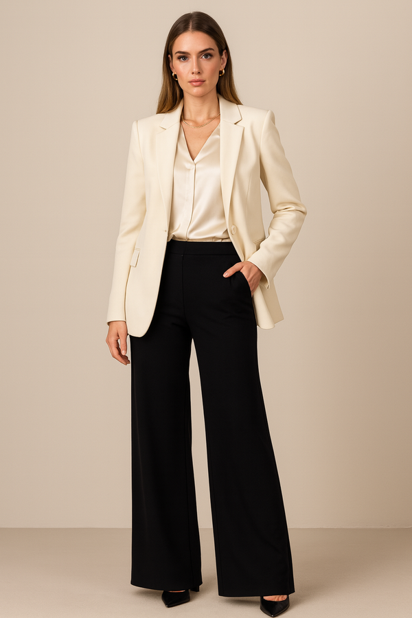 Hose „Naley“ Dunkelblau