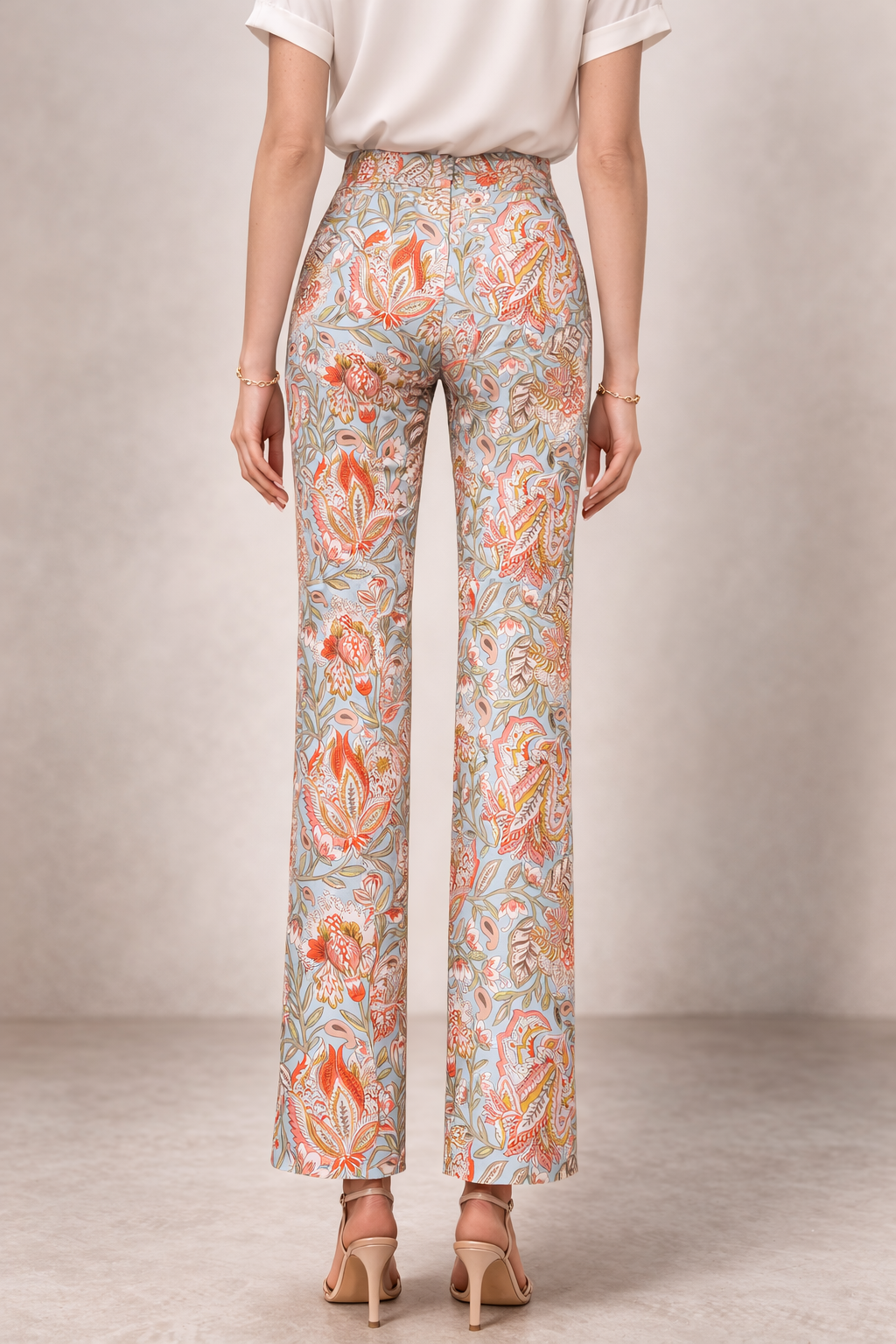 Hose „Kimberly“ Blau | Grün | Multicolor