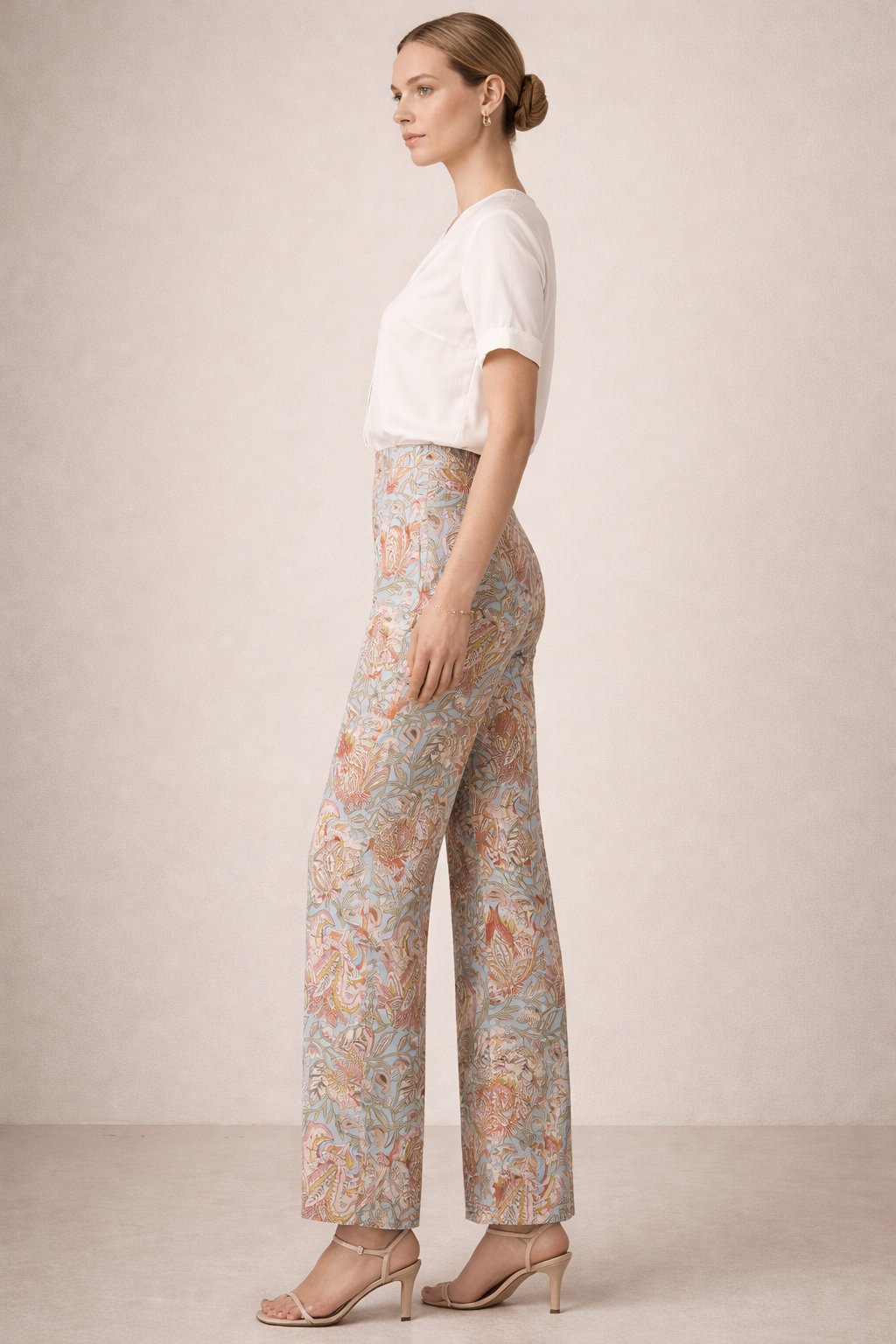 Hose „Kimberly“ Blau | Grün | Multicolor