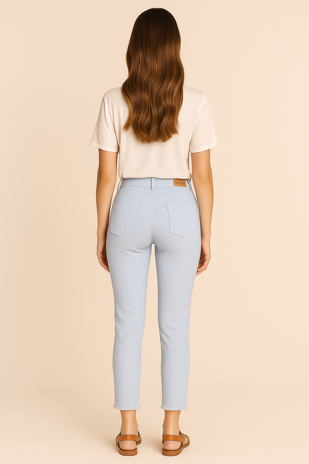 Jeans „Claire“ Hellblau
