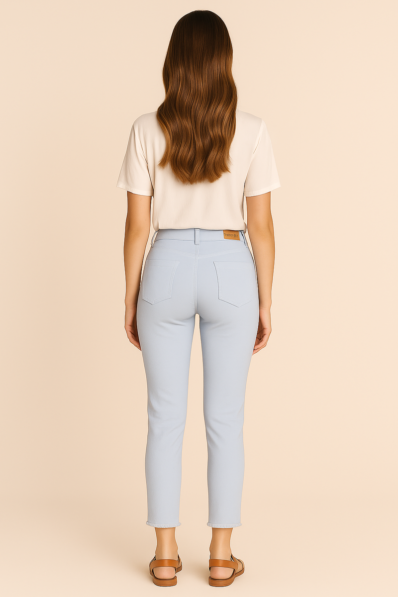 Jeans „Claire“ Hellblau