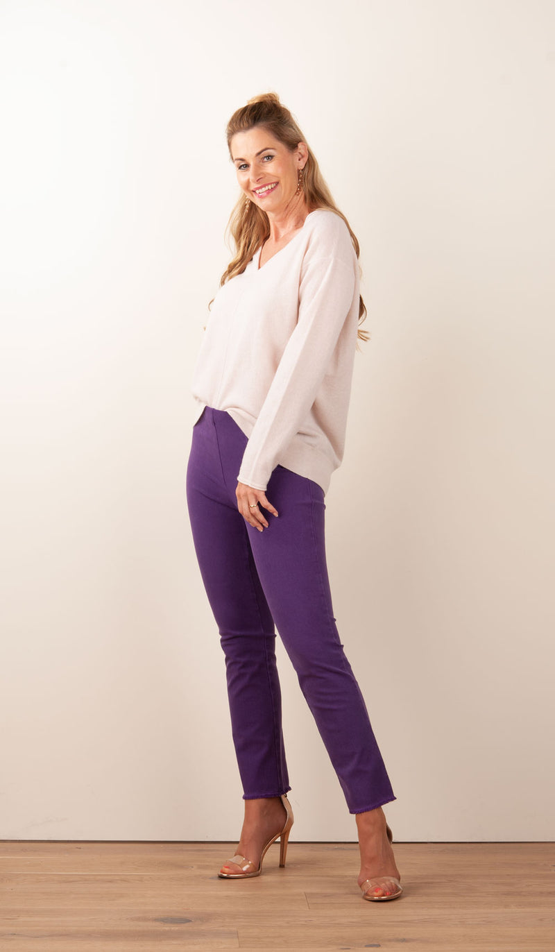 Jeans „Cindy“ Lila