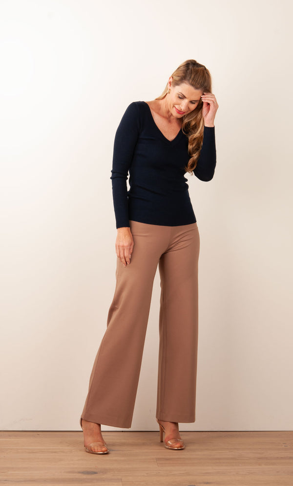 Hose „Kimberly“ Camel