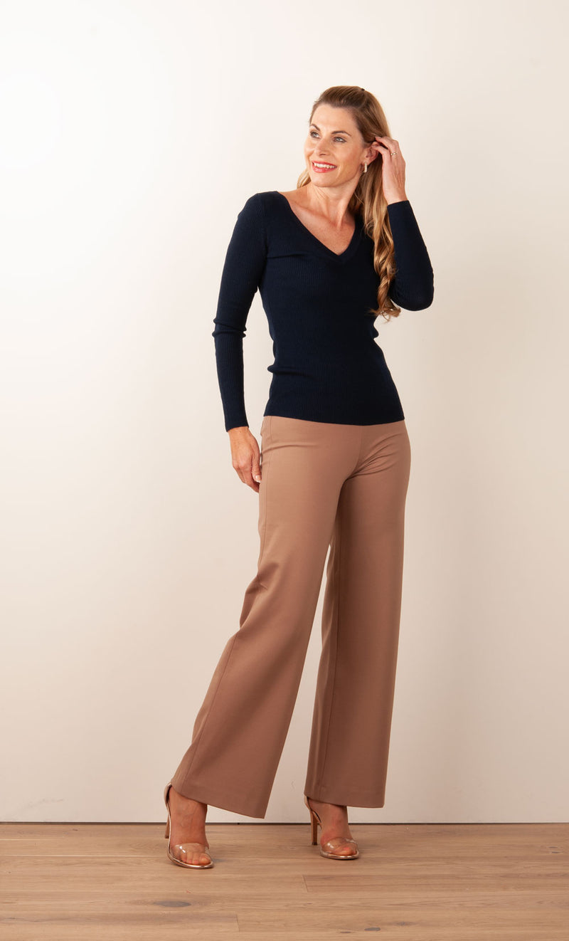 Hose „Kimberly“ Camel