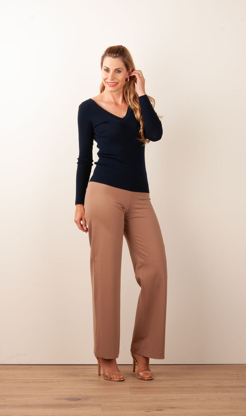 Hose „Kimberly“ Camel