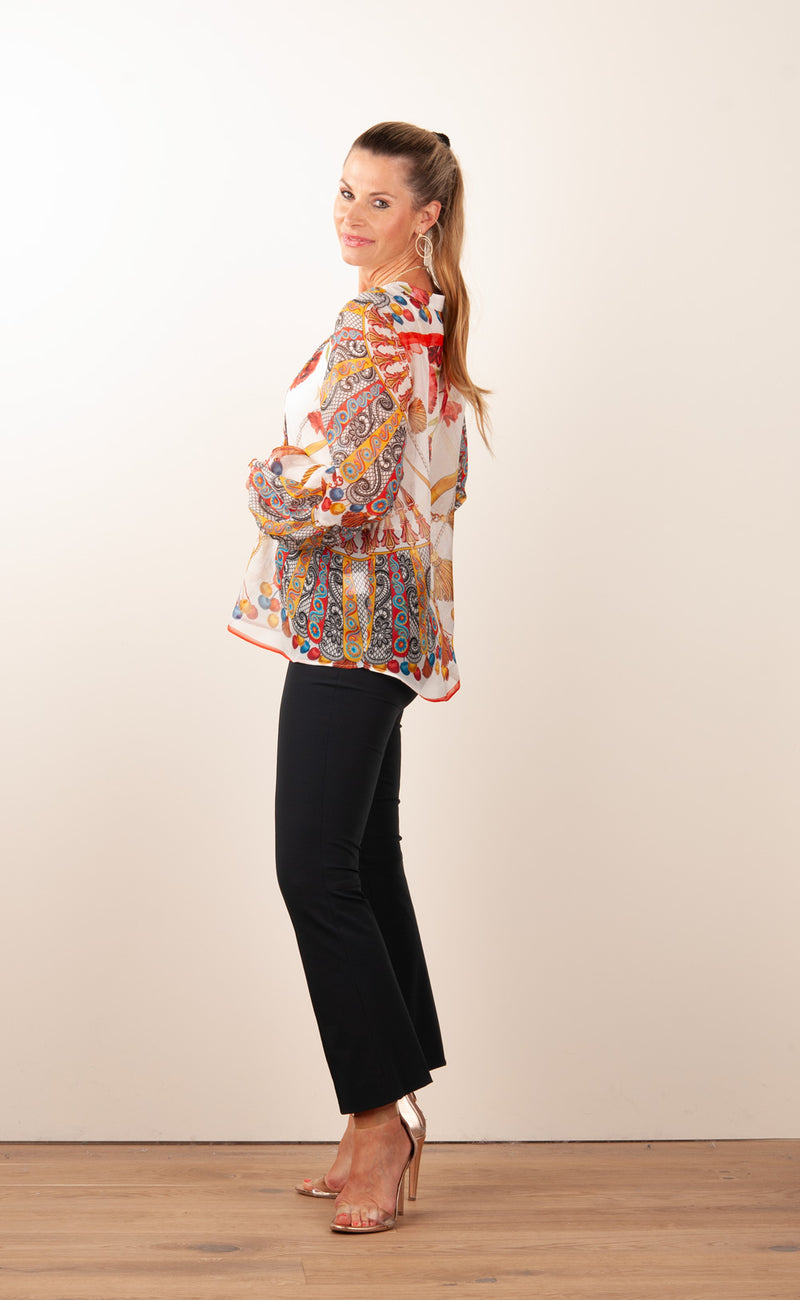 Hose „Amaia“ Dunkelblau
