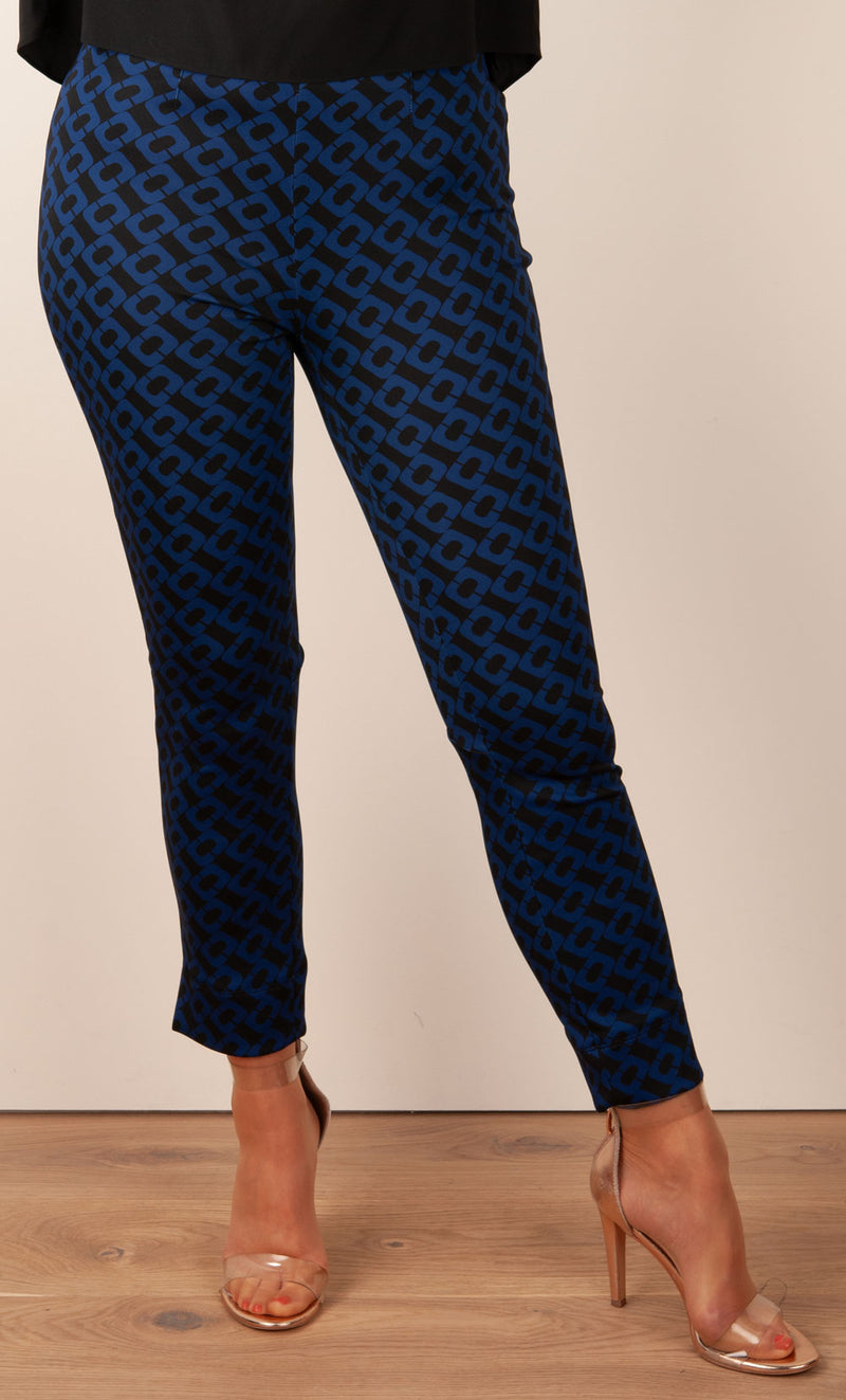 Hose „Sabrina“ Schwarz | Blau