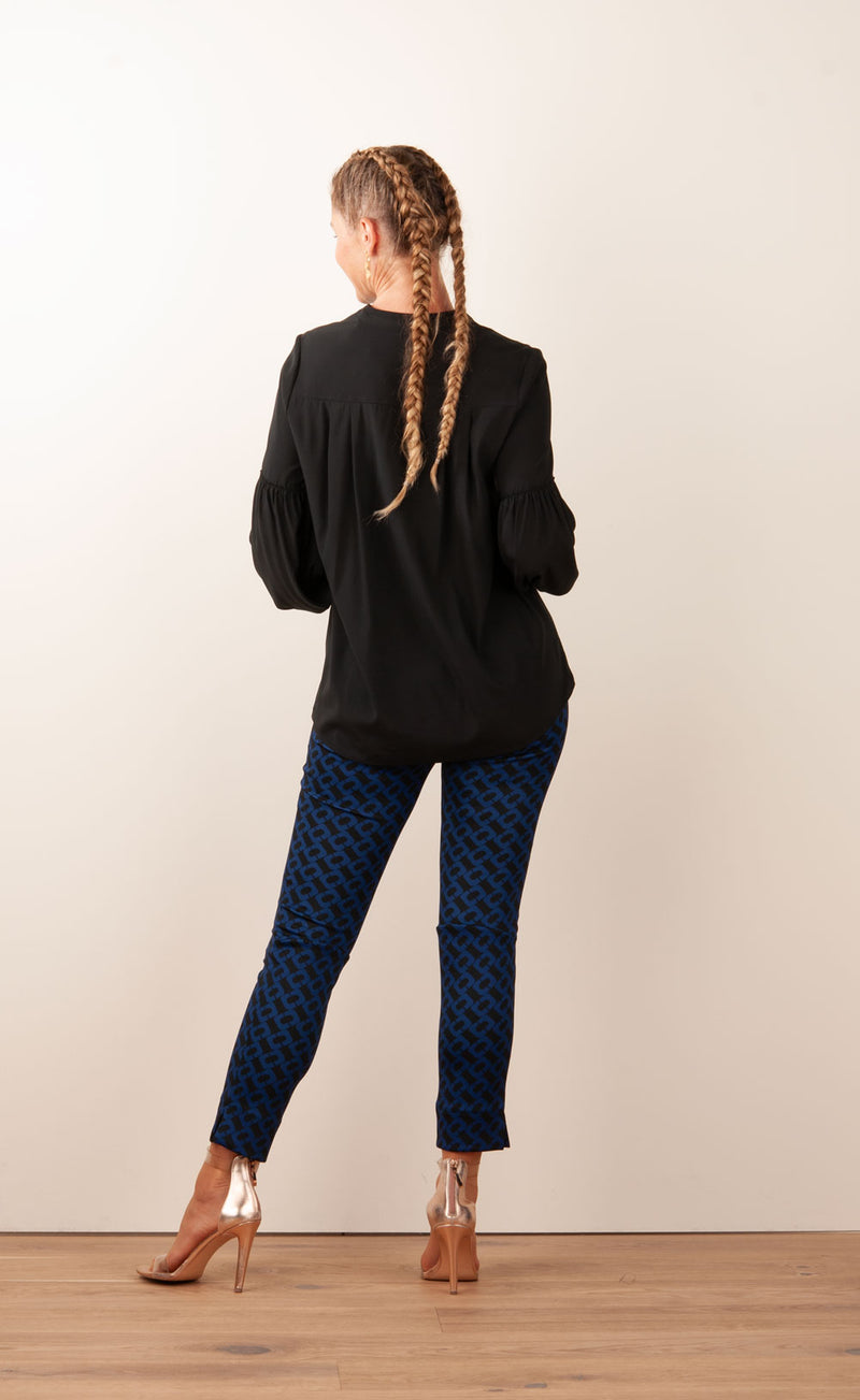Hose „Sabrina“ Schwarz | Blau