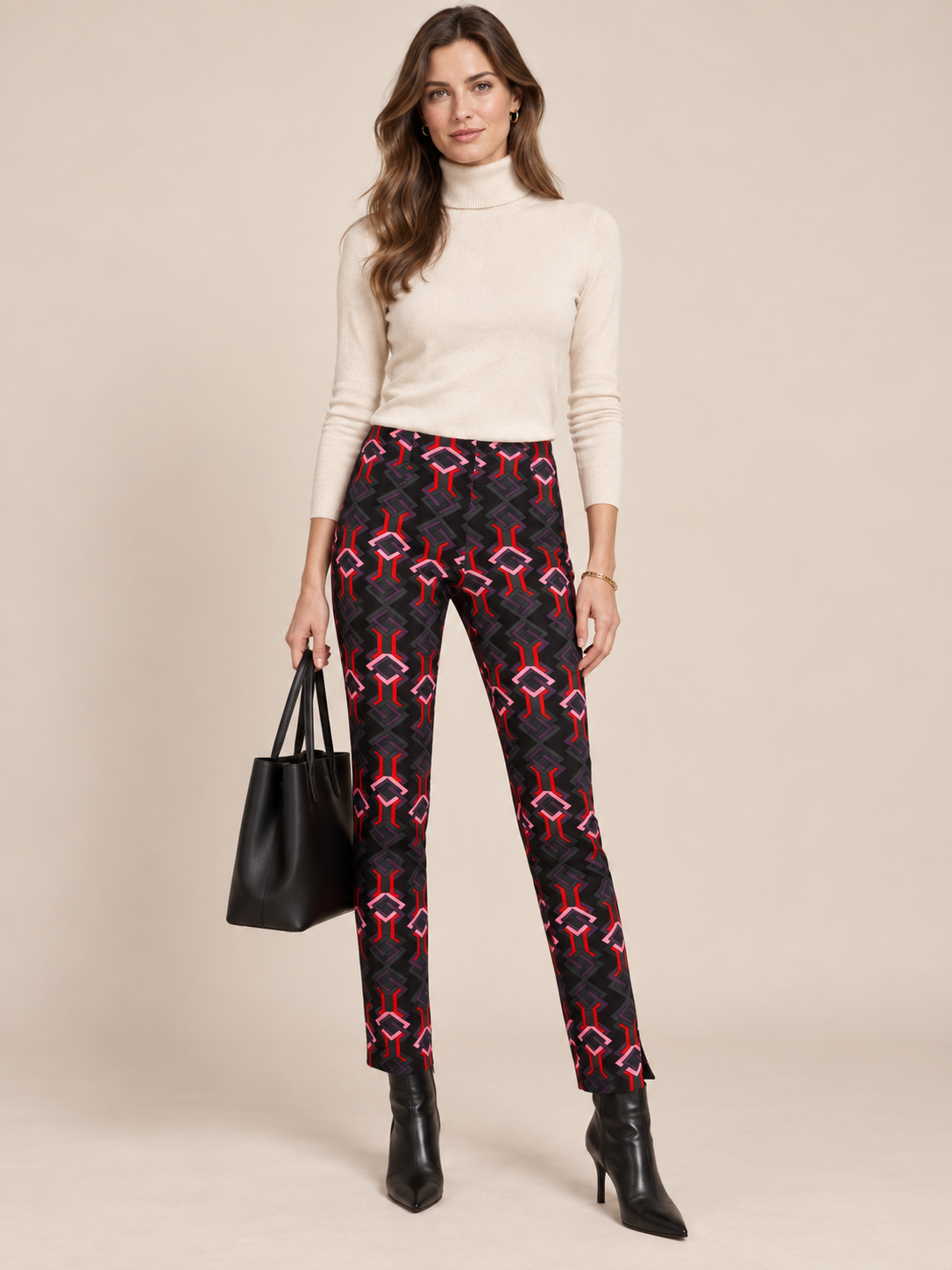 Seductive Statement-Hose „Sabrina“ Schwarz | Grau | Rot | Rosa