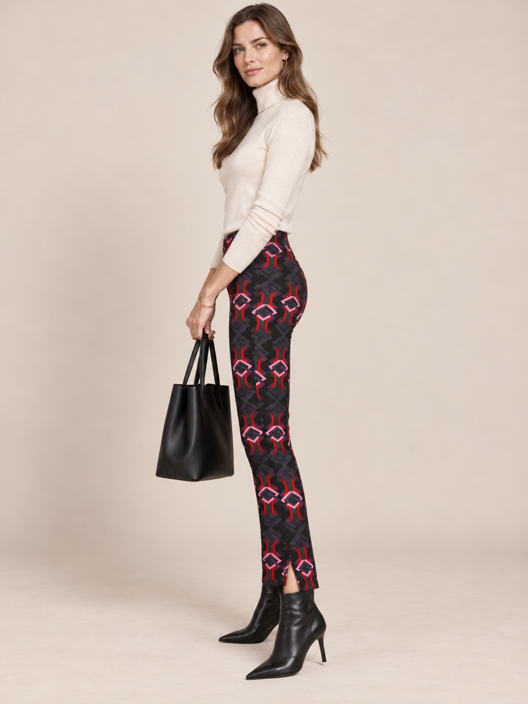 Seductive Statement-Hose „Sabrina“ Schwarz | Grau | Rot | Rosa
