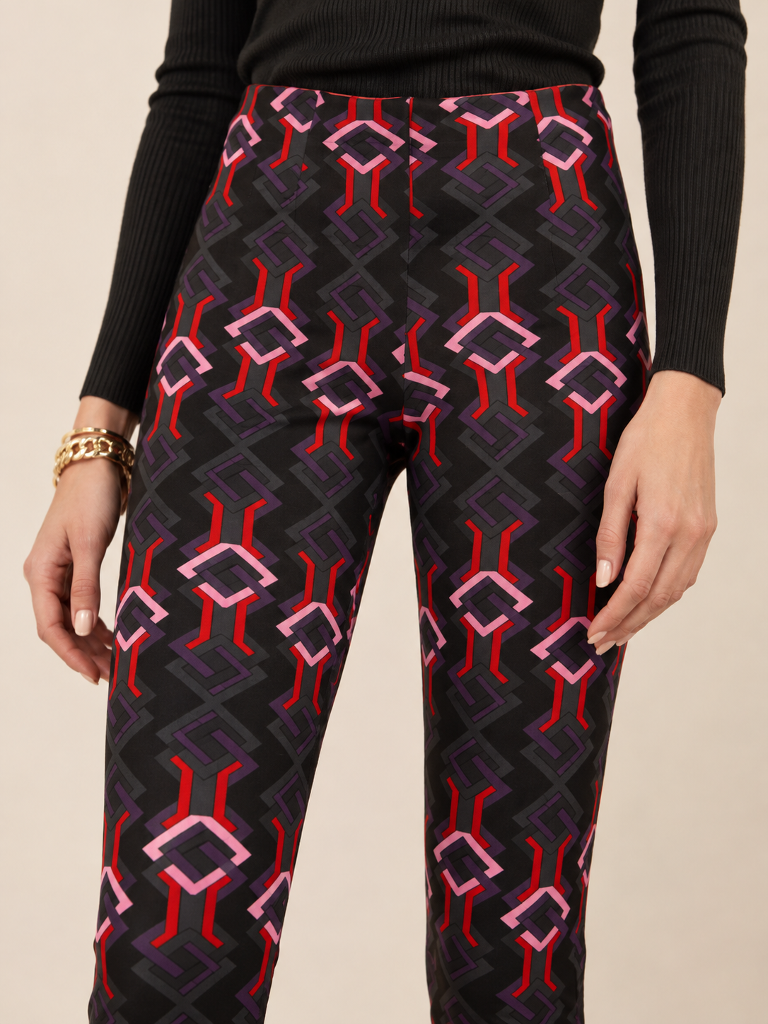 Seductive Statement-Hose „Sabrina“ Schwarz | Grau | Rot | Rosa