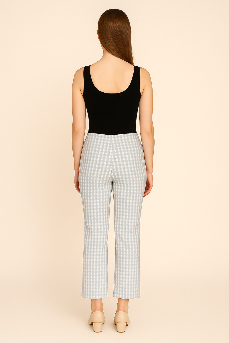 Hose „Cindy Blue“ Hellblau | Weiß