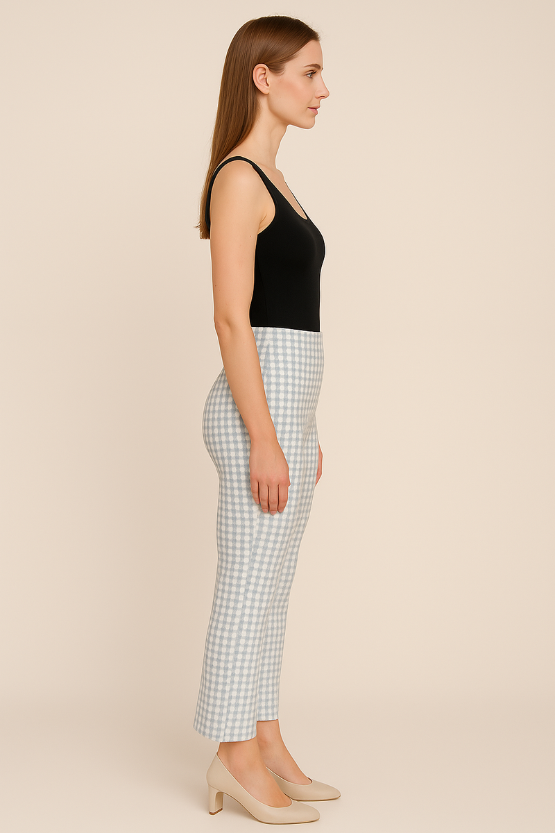 Hose „Cindy Blue“ Hellblau | Weiß